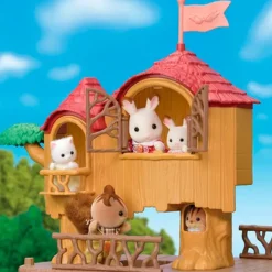EPOCH Sylvanian Families la Casa Árbol de Aventuras- Muñecas