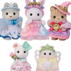 EPOCH Sylvanian Families Pack Bebés Disfraz Princesas- Muñecas