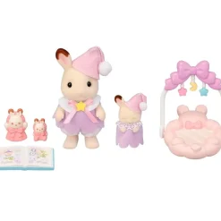 EPOCH Sylvanian Families Pack Hora de Dormir- Muñecas