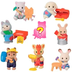 EPOCH Blind Box|Muñecas|Sylvanian Families Sobre Sorpresa Edición Bebés Constructores