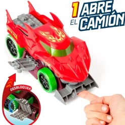 MAGIC BOX Figuras Y Figuras De Acción|Manualidades|T- Racers Mix 'N Race Squad Launcher Dragon