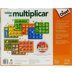 DISET Juegos Y Juguetes Educativos|Tablas de multiplicar