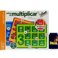 DISET Juegos Y Juguetes Educativos|Tablas de multiplicar