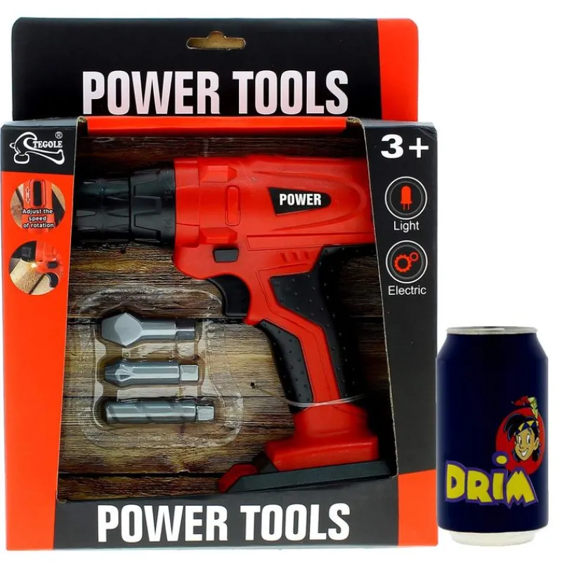 DRIM DISCOUNT Juegos Y Juguetes De Imitación|Taladro Infantil con Accesorios