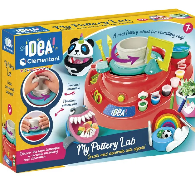 CLEMENTONI Taller de Alfarería Infantil- Manualidades
