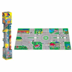 MOLTO Vehículos, Trenes Y Parkings|Tapiz de Ciudad Infantil