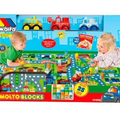 MOLTO Vehículos, Trenes Y Parkings|Tapiz Infantil con Vehículos