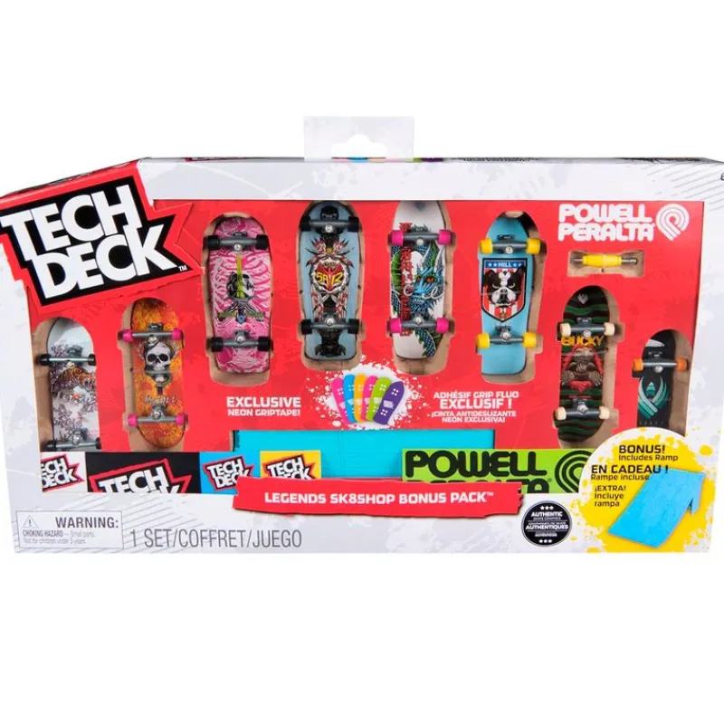 SPIN MASTER Figuras Y Figuras De Acción|Tech Deck Pack Leyendas
