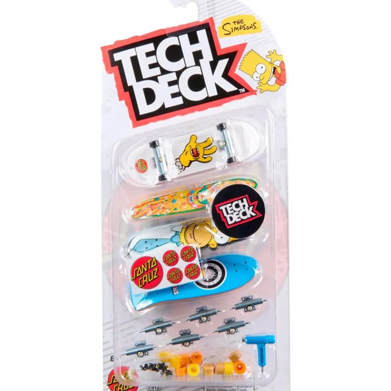 SPIN MASTER Tech Deck Simpsons Pack 4- Figuras Y Figuras De Acción