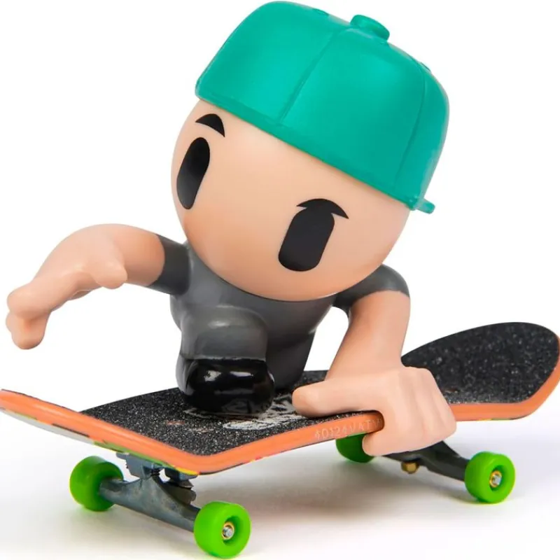 SPIN MASTER Figuras Y Figuras De Acción|Tech Deck SK8 Crew Figura + Fingerboard Surtida