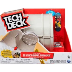 BIZAK Tech Deck Transformer Pipeline Rampa- Vehículos, Trenes Y Parkings|Figuras Y Figuras De Acción