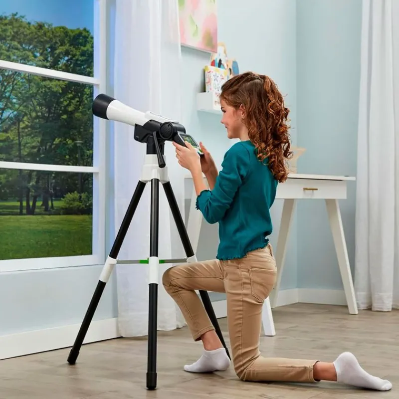 VTECH Juegos Y Juguetes Educativos|Escolar|Telescopio Multimedia Aventuras Espaciales