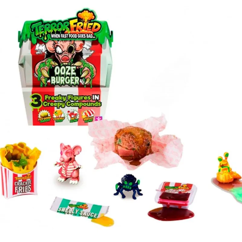 BANDAI Halloween|Manualidades|Terror Fried Horror Burguer Sorpresa