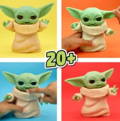 HASBRO Figuras Y Figuras De Acción|The Mandalorian Grogu Mixin’ Moods