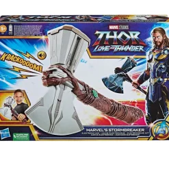HASBRO Marvel|Juegos Y Juguetes De Imitación|Thor Love & Thunder Hacha Electrónica Stormbreaker