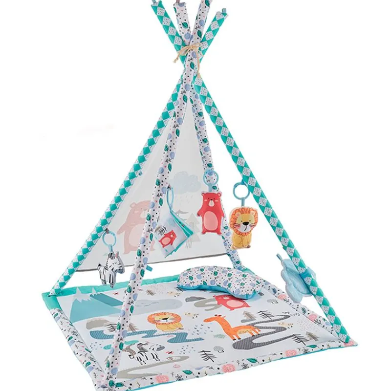 DRIM DISCOUNT Tienda Indio con Alfombra Bebé- Primera Infancia Y Preescolar