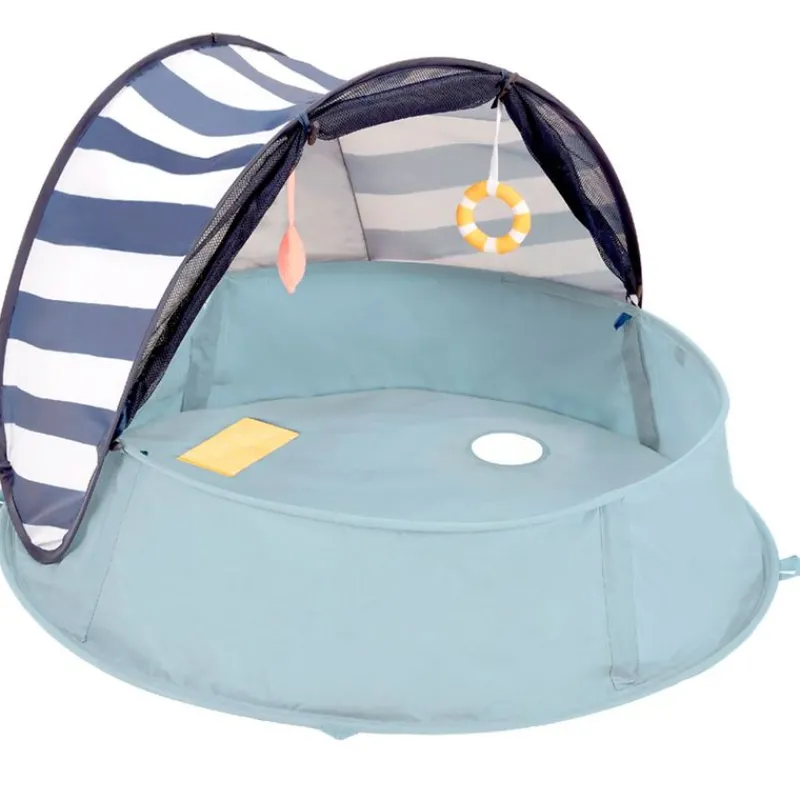 BABYMOOV Accesorios Y Complementos De Viaje|Bañeras De Viaje|Tienda y piscina anti UV marino