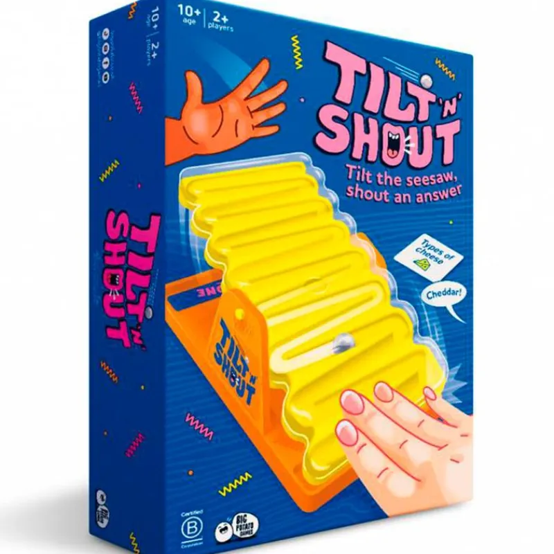 MERCURIO Amigos Y Familia|Juegos De Mesa|TILT N SHOUT Juego Mesa