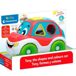 CLEMENTONI Primera Infancia Y Preescolar|Tony Coche Formas y Colores