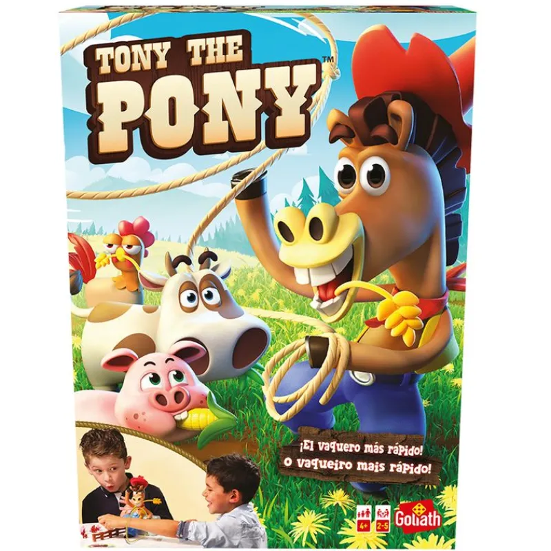 GOLIATH Tony el Pony Juego de Mesa- Juegos De Mesa