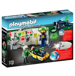 PLAYMOBIL Playmobil|Top Agents Laboratorio Robótico Especial