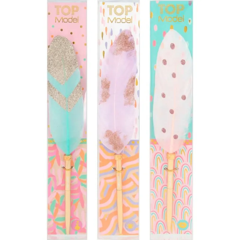 DEPESCHE Manualidades|Top Model Bolígrafo con Pluma Surtido