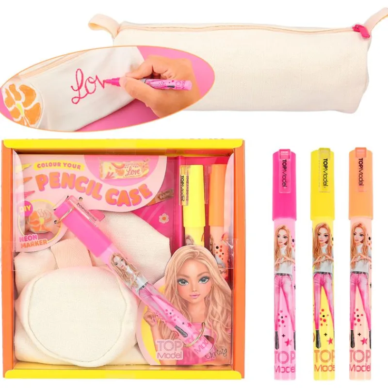 DEPESCHE Top Model Colorea tu Estuche- Manualidades|Escolar