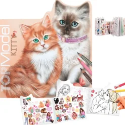 DEPESCHE Escolar|Manualidades|Top Model Cuaderno de Colorear Gatitos