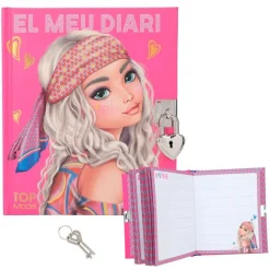 DEPESCHE Artículos En Catalán|Escolar|Top Model Diario con Candado Seventies Catalán