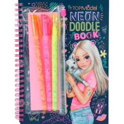 DEPESCHE Top Model Doddle Book Neón- Manualidades