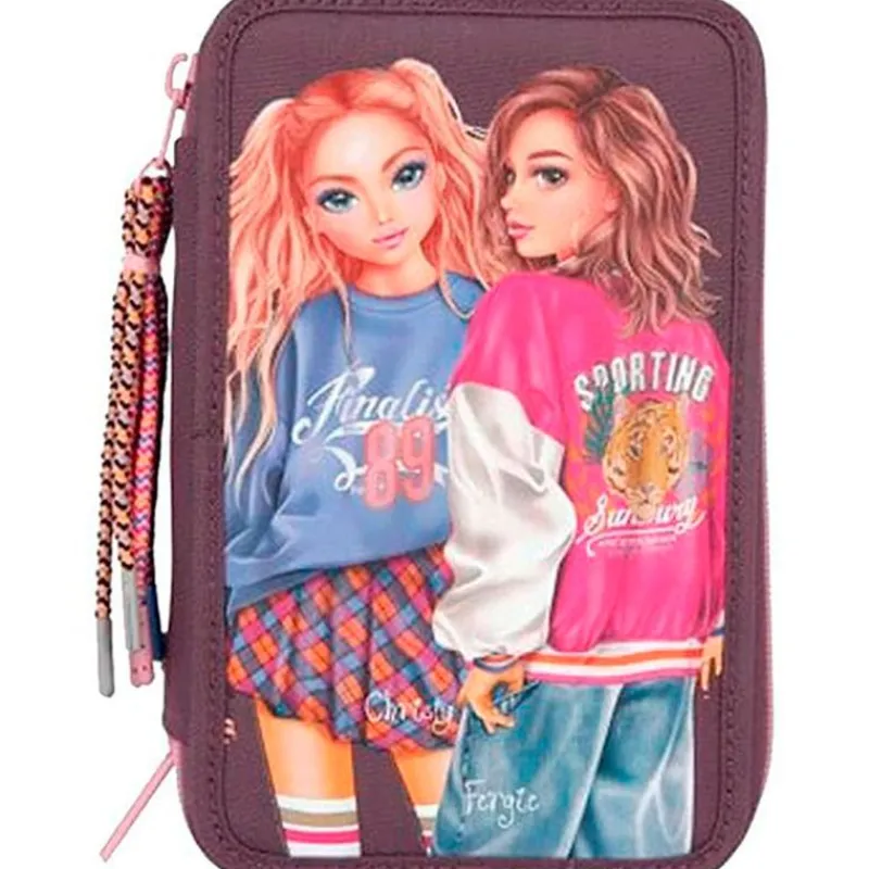 SELECCION DRIM Escolar|Top Model Estuche Triple College