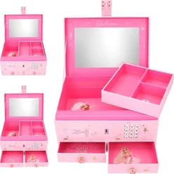 DEPESCHE Top Model Joyero con Código Secreto Ballet- Ropa Y Complementos