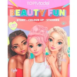 DEPESCHE Top Model Libro para Colorear Beauty Fun- Escolar|Manualidades