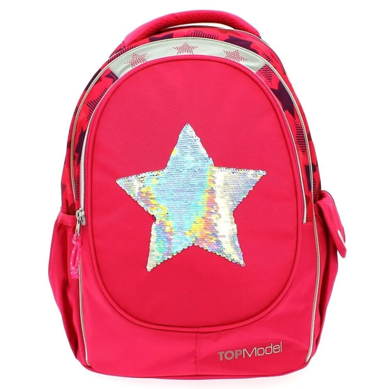 SELECCION DRIM Escolar|Top Model Mochila Rosa Estrella