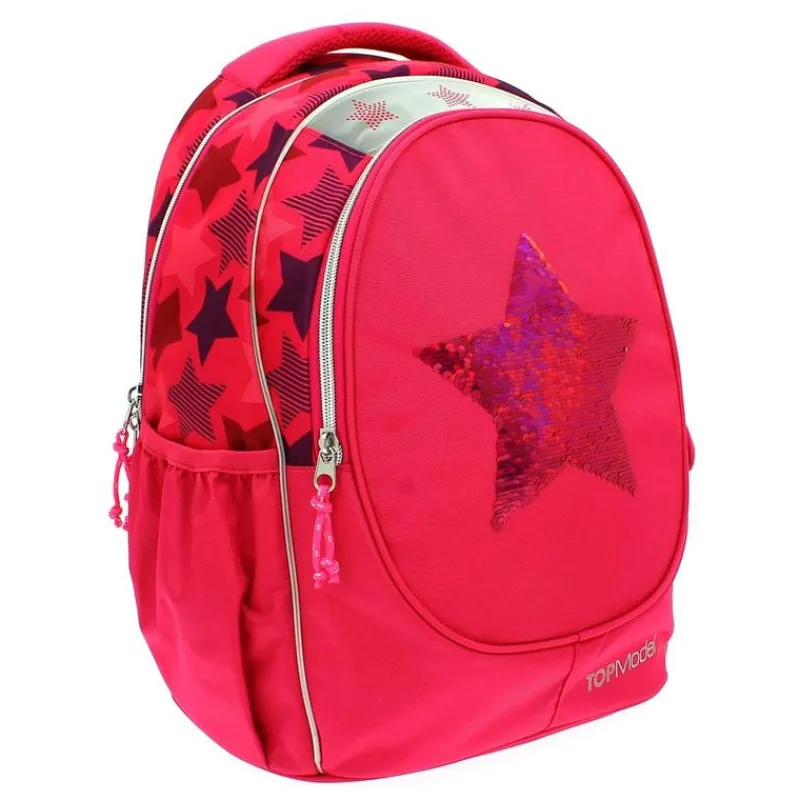 SELECCION DRIM Escolar|Top Model Mochila Rosa Estrella