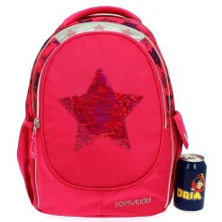 SELECCION DRIM Escolar|Top Model Mochila Rosa Estrella