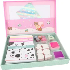 DEPESCHE Escolar|Top Model Set de Cartas Love Kitty and Doggy