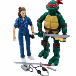 BANDAI Tortugas Ninja vs Stranger Things Pack Figuras STD- Figuras Películas Y Series|Halloween