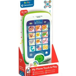 CLEMENTONI Touch & Play Smartphone Teléfono Infantil- Primera Infancia Y Preescolar