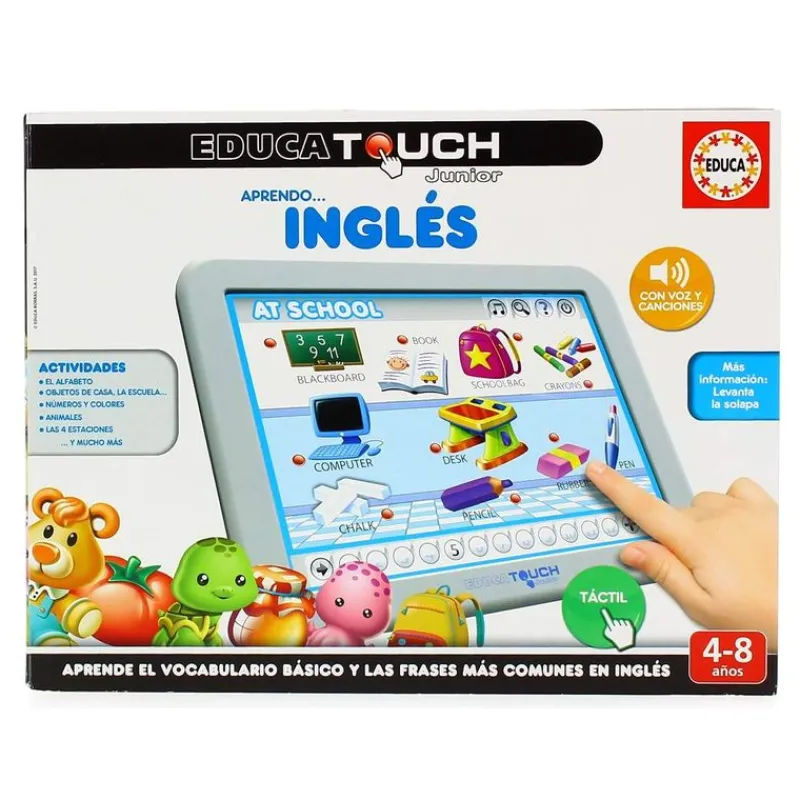 EDUCA Touch Junior Aprendo Inglés- Juegos Y Juguetes Educativos