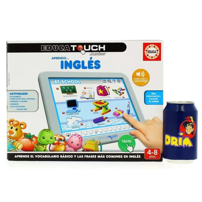 EDUCA Touch Junior Aprendo Inglés- Juegos Y Juguetes Educativos