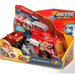 MAGIC BOX Manualidades|Vehículos, Trenes Y Parkings|T-Racers Mix N Race Fire Camión