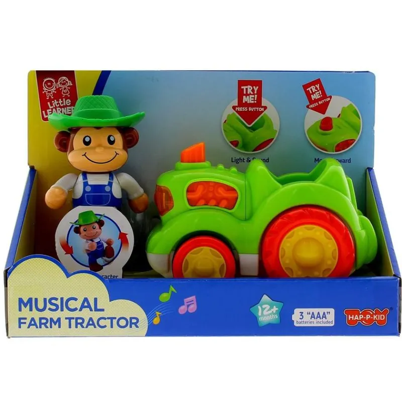 DRIM DISCOUNT Vehículos, Trenes Y Parkings|Tractor con Muñeco Granjero