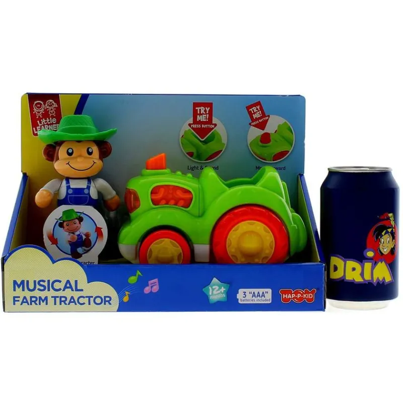 DRIM DISCOUNT Vehículos, Trenes Y Parkings|Tractor con Muñeco Granjero