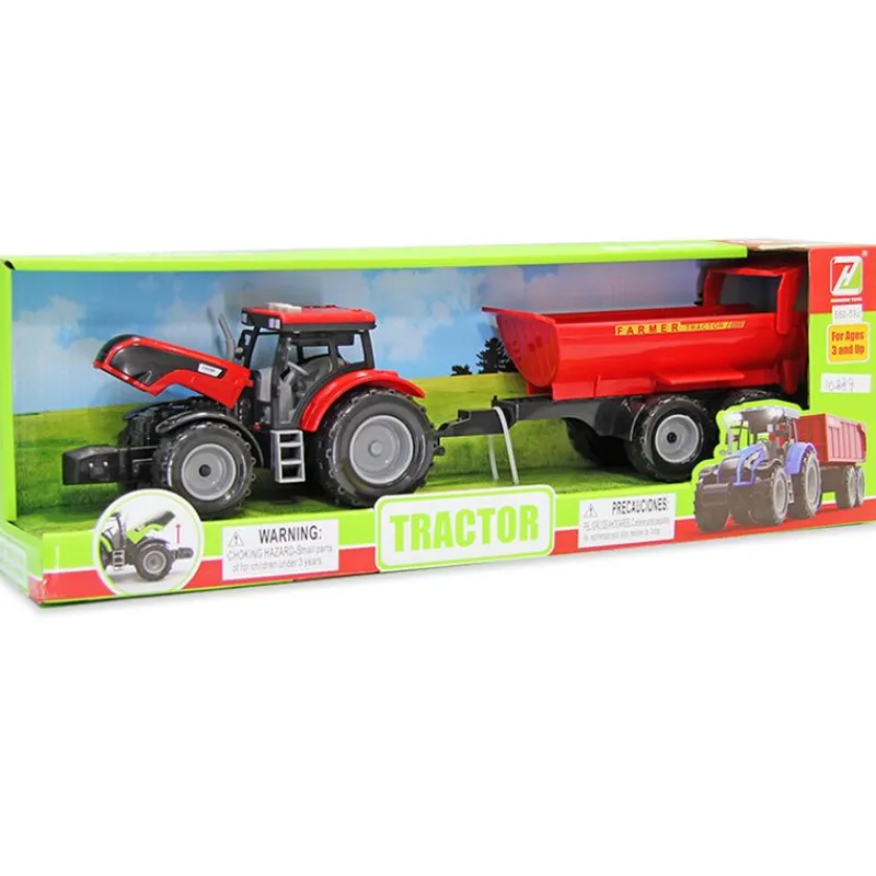 DRIM DISCOUNT Vehículos, Trenes Y Parkings|Tractor con Remolque Infantil