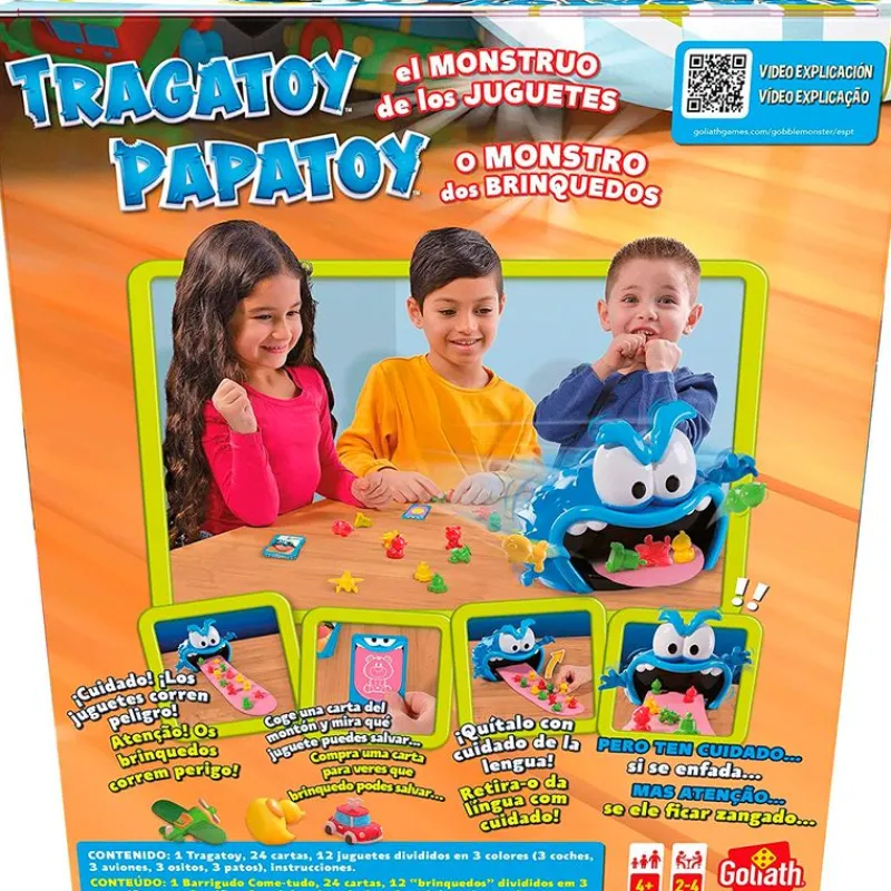GOLIATH Tragatoy el Monstruo de los Juguetes- Juegos De Mesa