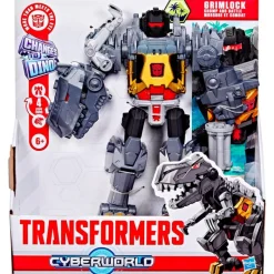 HASBRO Figuras Y Figuras De Acción|Transformers Cyberworld Grimlock Mandíbulas de Batalla