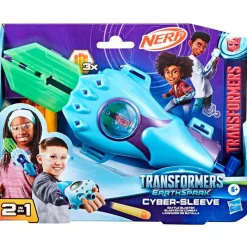 HASBRO Transformers Nerf EartSpark Lanzador Batalla- Juegos Y Juguetes De Imitación