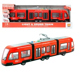 DRIM DISCOUNT Tranvía con Luz y Sonido Escala 1:18- Vehículos, Trenes Y Parkings