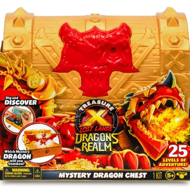 FAMOSA Treasure X Lost Lands Cofre del Dragón- Figuras Y Figuras De Acción|Manualidades